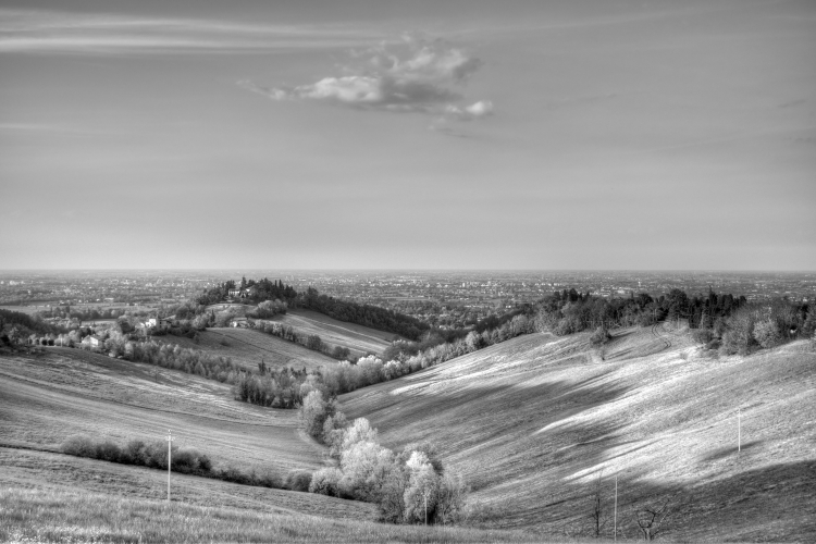 Albinea Hills - Albinea, Reggio Emilia, Italy - April 9, 2014