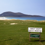 No Sunday Golf - Scarista Golf Course, Isle of Harris Golf Club, Scotland, UK - May 22, 1989