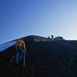 Walking up the Avachinsky Volcano - Kamchatka, Russian Federation - Summer 1993