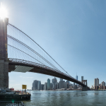 Brooklyn & Manhattan Bridges - New York, NY, USA - August 21, 2015
