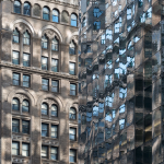 Reflections on Madison Ave. - New York, NY, USA - August 18, 2015