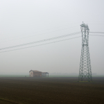 High Voltage Lines - Crevalcore, Bologna, Italy - Novembre 25, 2014