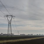 Power Lines - Crevalcore, Bologna, Italy - January 9, 2019