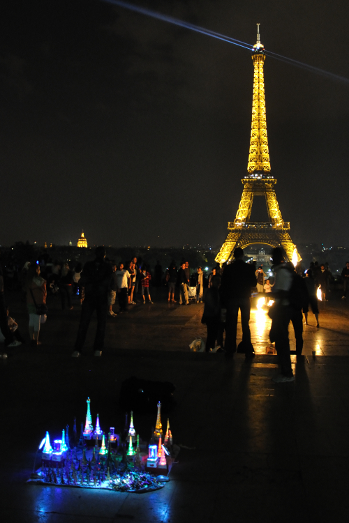 Eiffel Towers - Trocadero, Paris, France - April 23, 2011