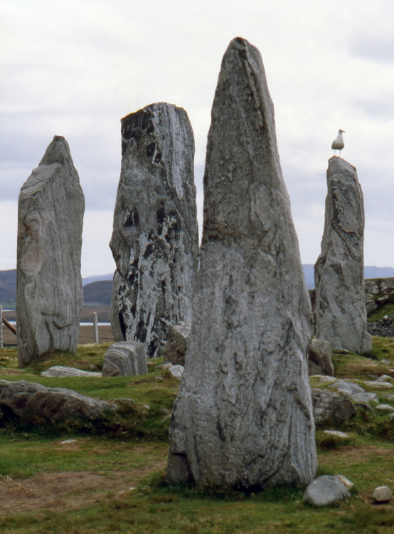 Callanish Stones - Isle of Lewis, Scotland, UK - May 24, 1989