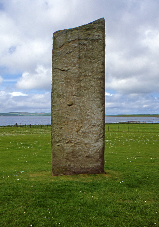 Standing Stones of Stenness - Orkney, Scotland, UK - June 1, 1989