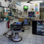 Barber Shop - Playa del Carmen, Mexico - August 17, 2014