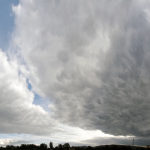Clouds over Scandiano - Fellegara, Scandiano, Reggio Emilia, Italy - October 18, 2009