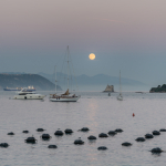 Moonrise - Portovenere, La Spezia, Italy - August 29, 2015