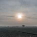 Sunrise - Nonantola, Modena, Italy - January 9, 2015