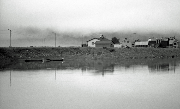 Low Clouds - Karasjok, Norway - July 1989