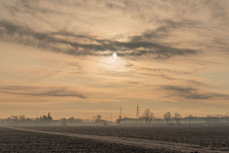 Sunrise - Modena, Italy - January 13, 2020