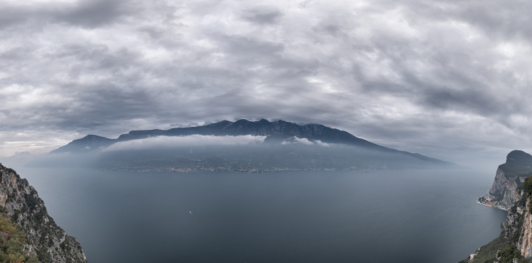 Lake Garda - Terrazza del Brivido, Tremosine, Brescia, Italy - October 18, 2019