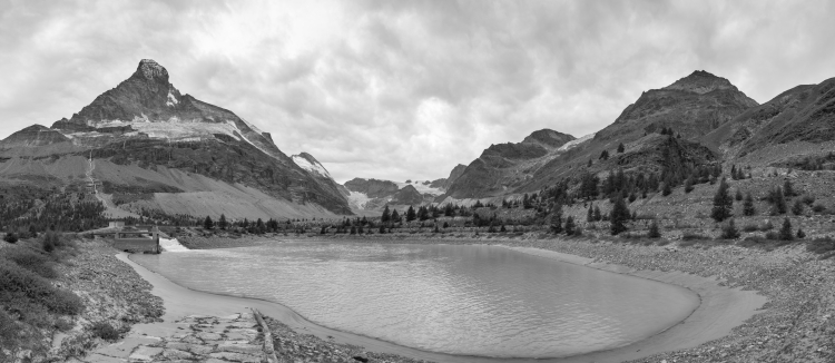 Lake - Zmutt Valley, Zermatt, Switzerland - August 14 2022