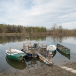 Po River - Gualtieri, Reggio Emilia, Italy - March 29, 2015