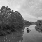 Secchia river - Modena, Italy - September 26, 2022