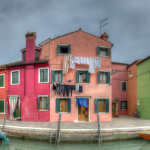 Burano - Venice, Italy - April 18, 2014