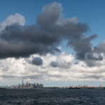 Jersey City, Manhattan & Brooklyn - Staten Island Ferry, New York, NY, USA - August 19, 2015