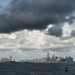 Jersey City & Manhattan - Staten Island Ferry, New York, NY, USA - August 19, 2015