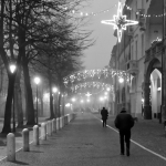 Piazza Fontanesi - Reggio Emilia, Italy - December 24, 2014