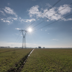 Power line, turbine, etc.