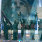 Statues of Liberty - New York, NY, USA - August 17, 2015
