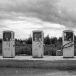 Old Gas Pumps - Near Petropavlovsk, Kamčatka, Russian Federation - Summer 1993