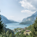 Lake Molveno - Molveno, Trento, Italy - July 17, 2022
