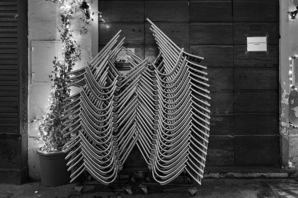 Urban Still Life - Reggio Emilia, Italy - January 8, 2022
