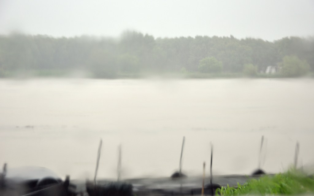 Po River - Roccabianca, Parma, Italy - June 20, 2010
