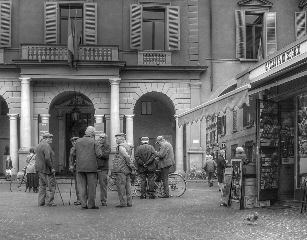 Piazza Prampolini - Reggio Emilia, Italy - October 16, 2008
