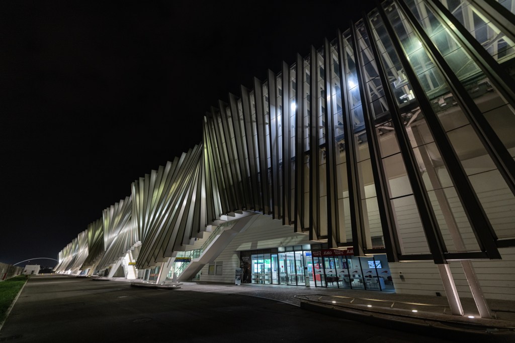 Mediopadana Train Station - Reggio Emilia, Italy - September 26, 2019
