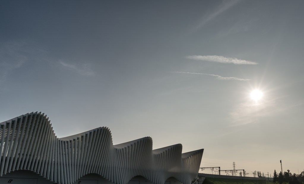 Mediopadana Station - Reggio Emilia, Italy - April 22, 2015
