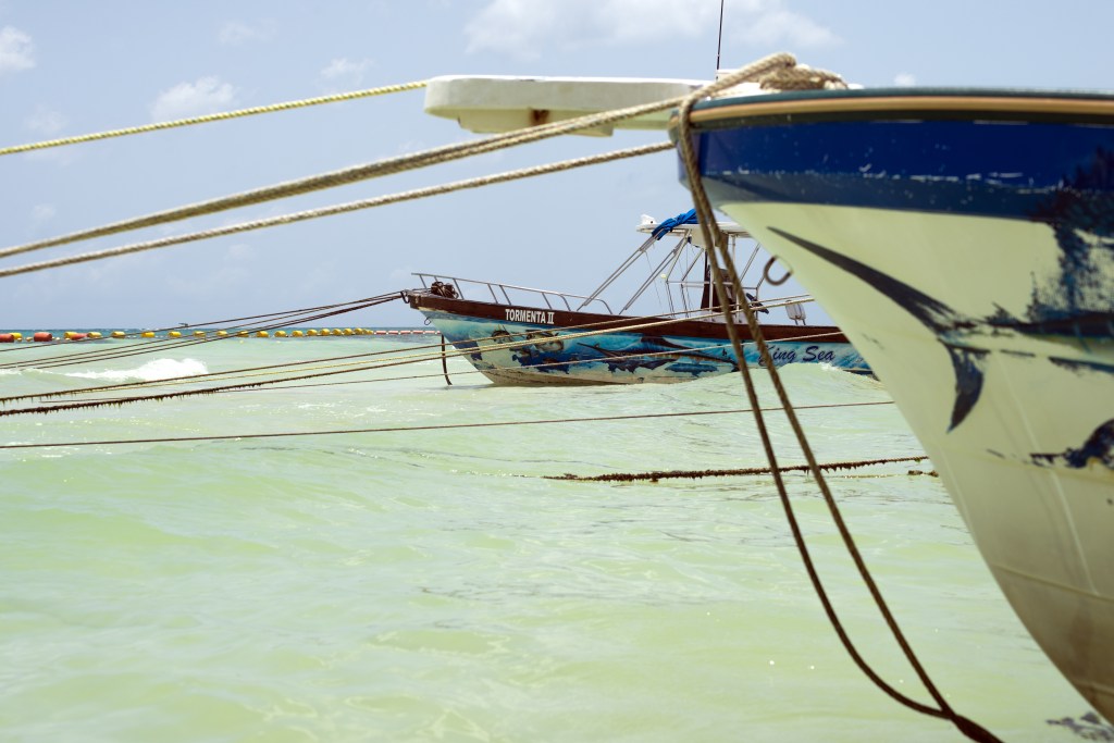 Boats - Playa del Carmen, Mexico - August 20, 2014
