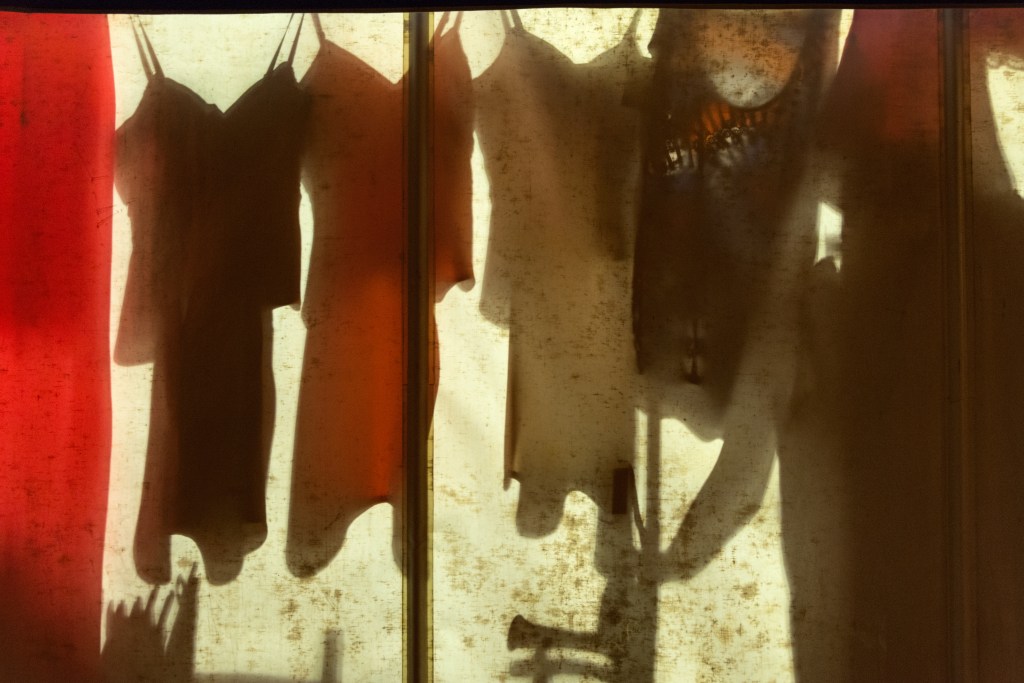 The back of a stand - Pantelleria, Trapani, Italy - August 16, 2016
