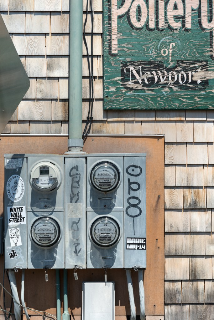 Urban still life - Newport, Rhode Island, USA - August 16, 2015
