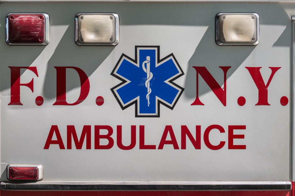 Ambulance - New York, NY, USA - August 21, 2015
