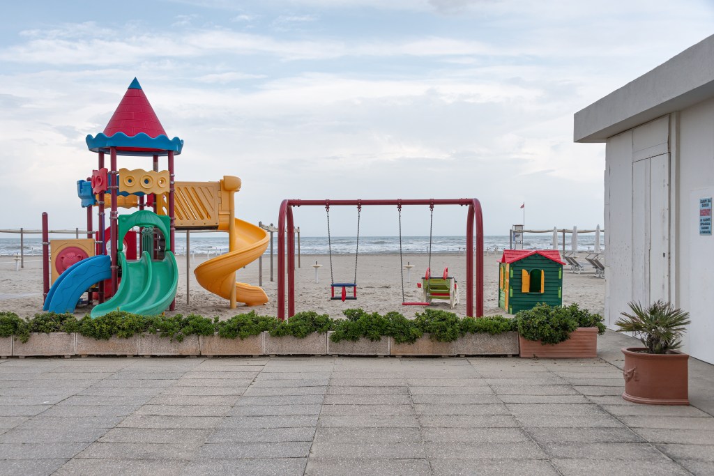 Playground - Milano Marittima, Cervia, Ravenna, Italy - April 24, 2019
