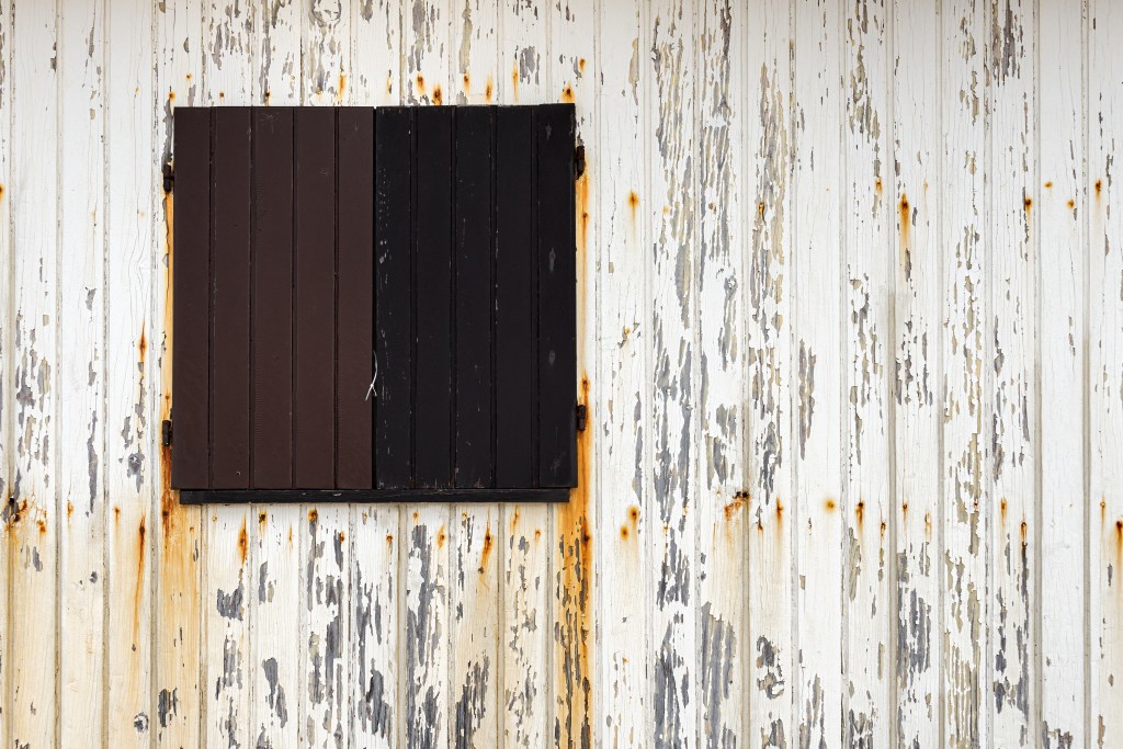 Closed Window - Cervia, Ravenna, Italy - April 26, 2019
