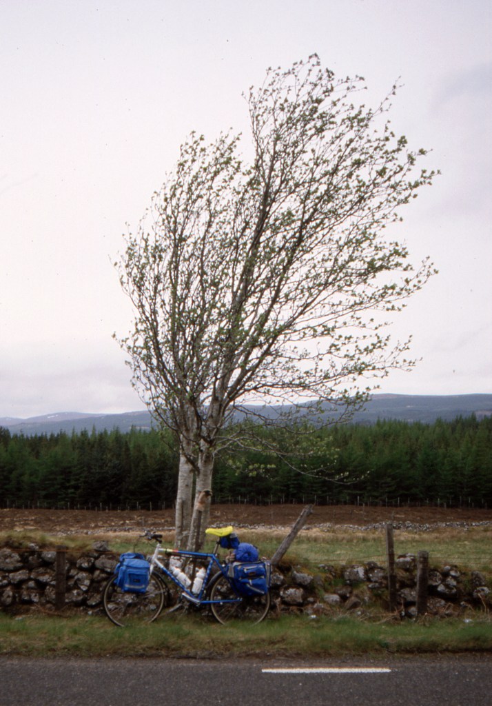 HeadWind (cyclists beware) - Loch Lochy, Scotland - May 14, 1989
